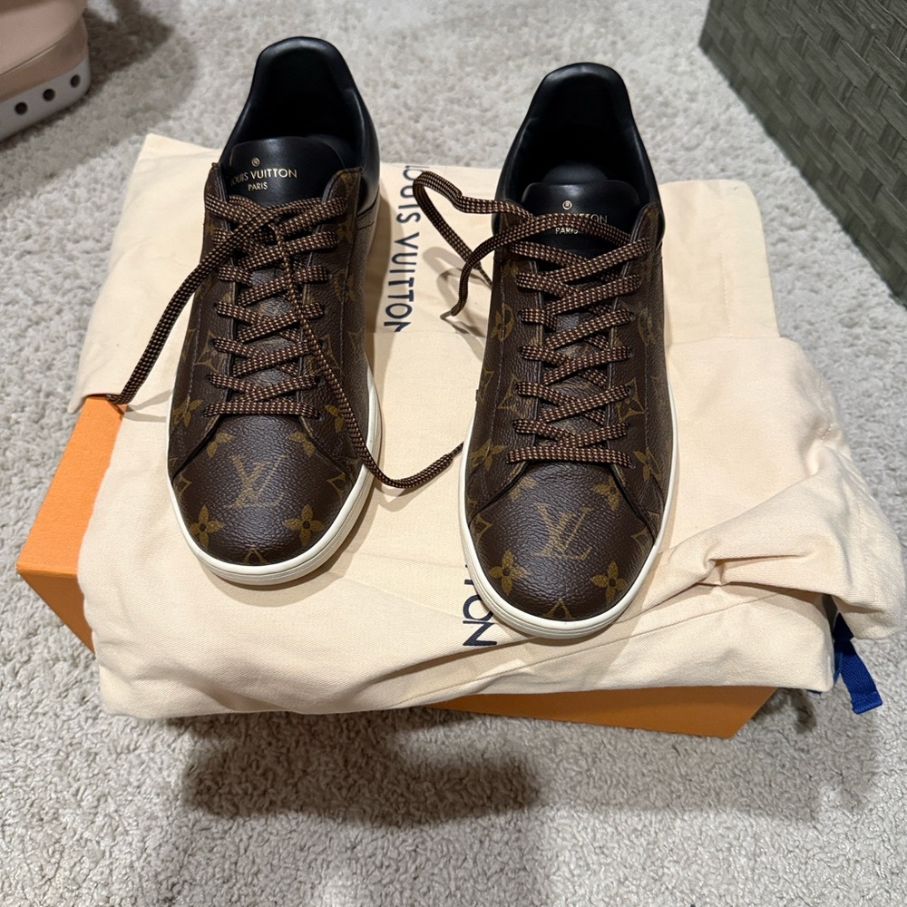 Louis Vuitton Monogram Brown Sneakers